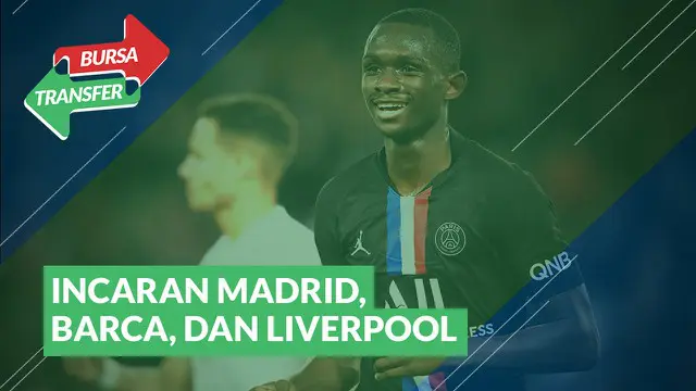 Berita VIdeo Bursa Transfer : Real Madrid Bersaing dengan Bacelona dan Liverpool Untuk Datangkan Bek Muda PSG