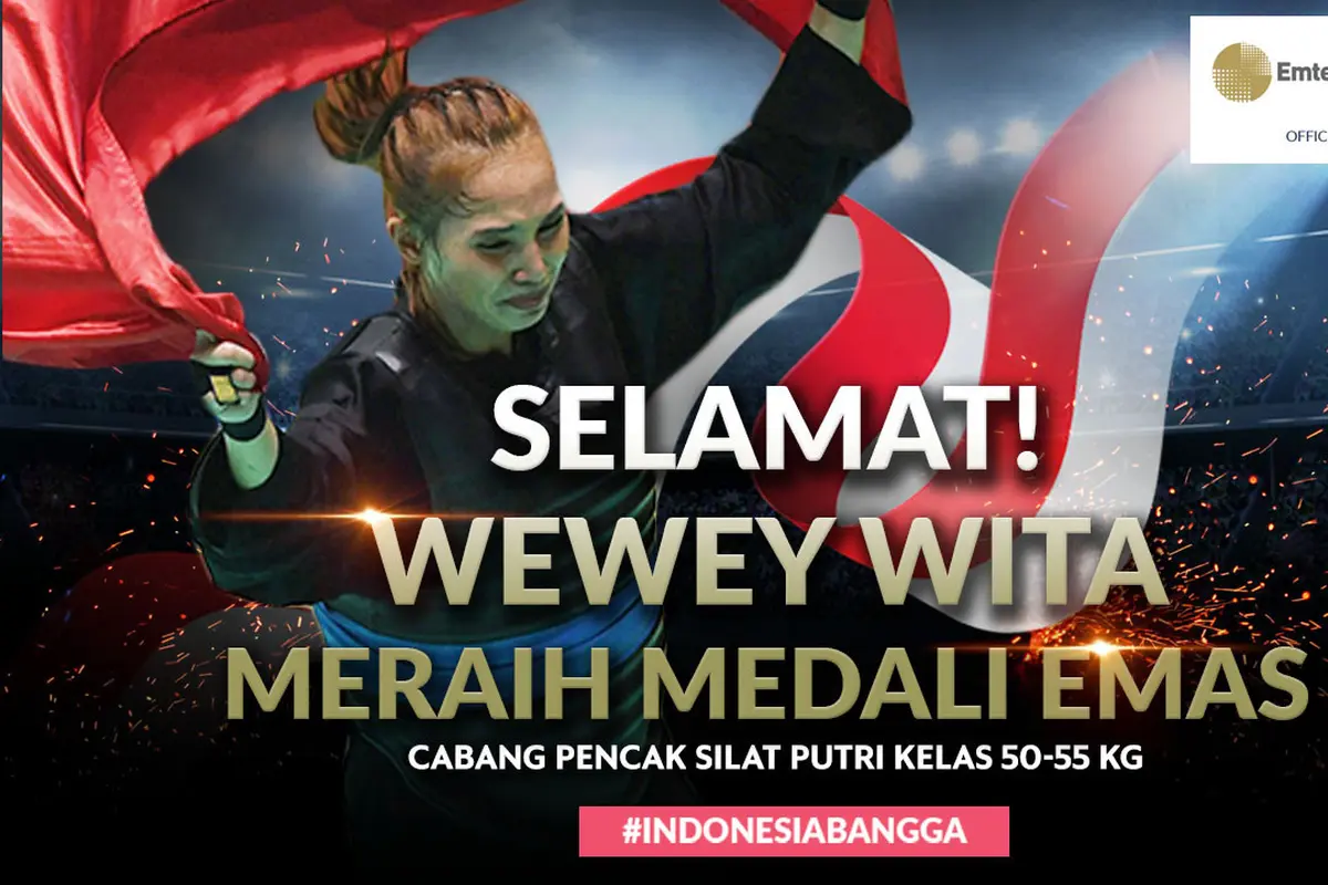 Selamat Meraih Medali Emas Wewey Wita
