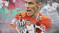 Ilustrasi - Gareth Bale, Tottenham Hotspur, Manchester United, Juventus (Bola.com/Adreanus Titus)
