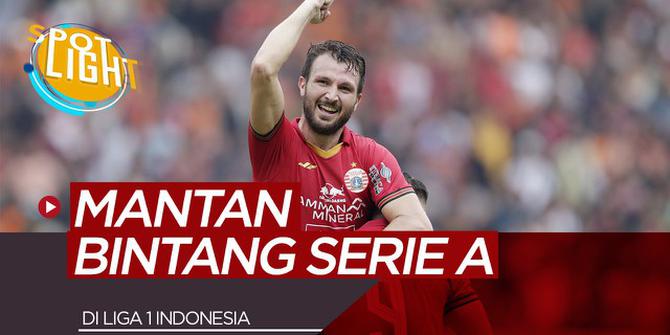 VIDEO: 5 Mantan Pemain Serie A yang Bermain di Liga 1 Indonesia Termasuk Marco Motta di Persija