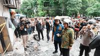 Tinjau Lokasi Kebakaran di Kemayoran, Mendagri Evaluasi Kelayakan Bangunan