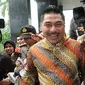 Wakil Ketua Komisi V DPR RI Michael Wattimena usai diperiksa Gedung KPK, Jakarta, Selasa (14/6/2016). Michael Wattimena diperiksa untuk tersangka Ahmad Hi Mustary. (Liputan6.com/Helmi Afandi)