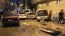 Dua orang lainnya tewas di Istanbul, kota terbesar di Turki, di mana badai pada hari Selasa membanjiri ratusan rumah dan tempat kerja di beberapa lingkungan. (Sercan Ozkurnazli/Dia Images via AP)