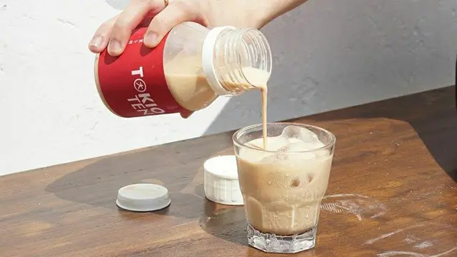 Tampilan salah satu suguhan teh di Tokioten Tea House.