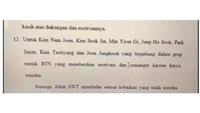 8 Potret Tulisan di Lembar Persembahan Skripsi Ini Bikin Geleng Kepala