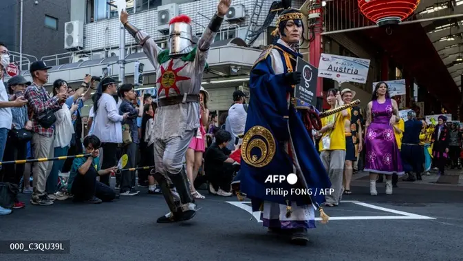 Suhu Tembus 40 Derajat Celsius, Pesta Cosplay di Jepang Ditunda