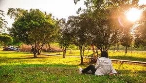 Taman Jadi Ruang Bahagia Baru Warga Ibu Kota Sepulang Kerja