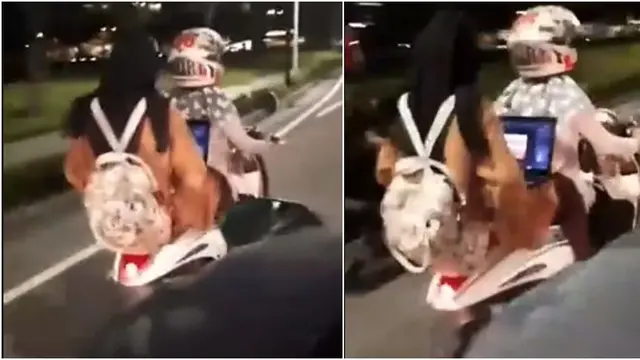 Potret Lucu saat Bikin Tugas di Tempat Nyeleneh Ini Bikin Geleng-Geleng