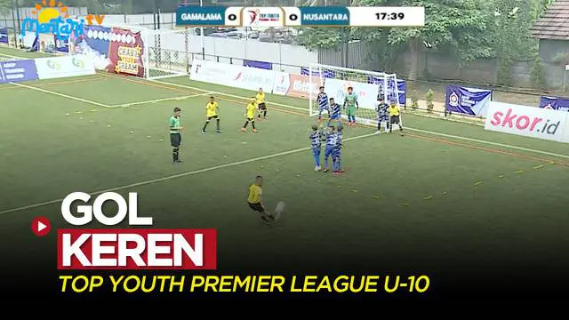 Berita video momen gol keren salah satu pemain terbaik pekan 8 Top Youth Premier League U-10 dari tim Tunas Gamalama.