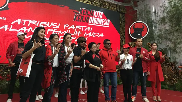 PDIP meluncurkan atribut milenial untuk kampanye Pilpres 2019