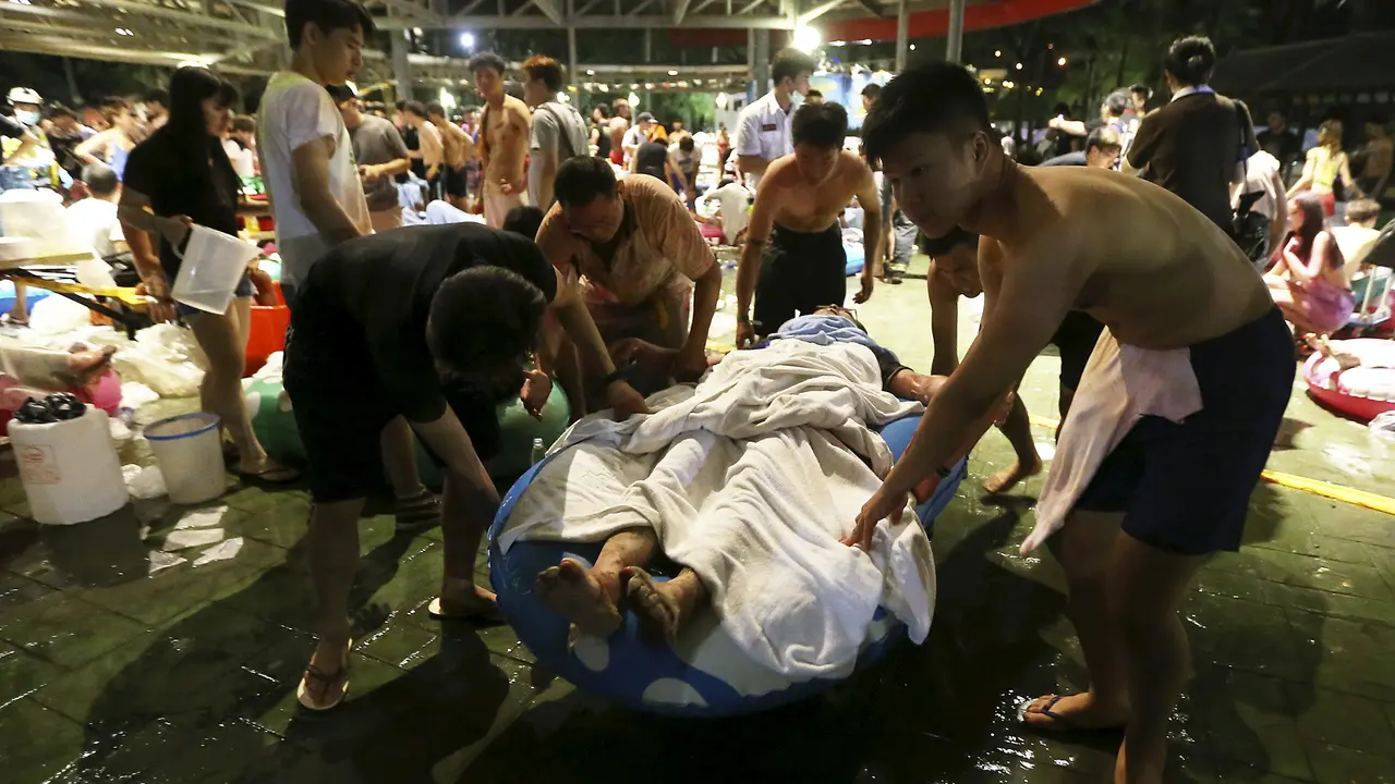 Ledakan di waterboom Taiwan