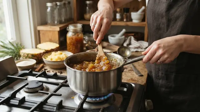 Cara Membuat Selai Nanas untuk Nastar dan Olesan Roti