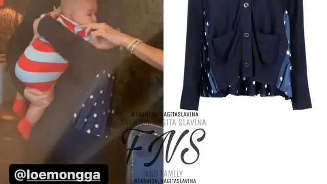 Gaya Nagita Slavina Pakai Cardigan Simple Seharga Motor, Netizen: Mirip Cardigan di Pasar