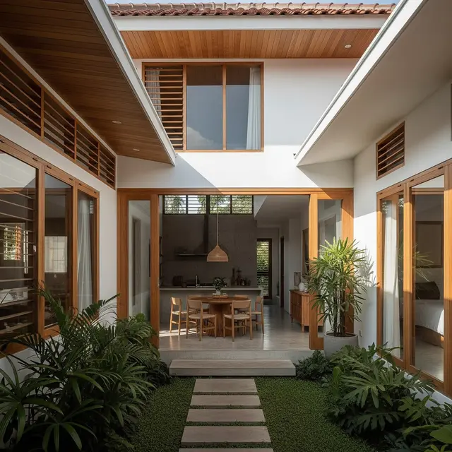 Rumah dengan Cahaya Alami.