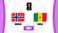 Ilustrasi Norwegia Vs Senegal di Piala Dunia 2026. (Dok. Multimedia KLY)