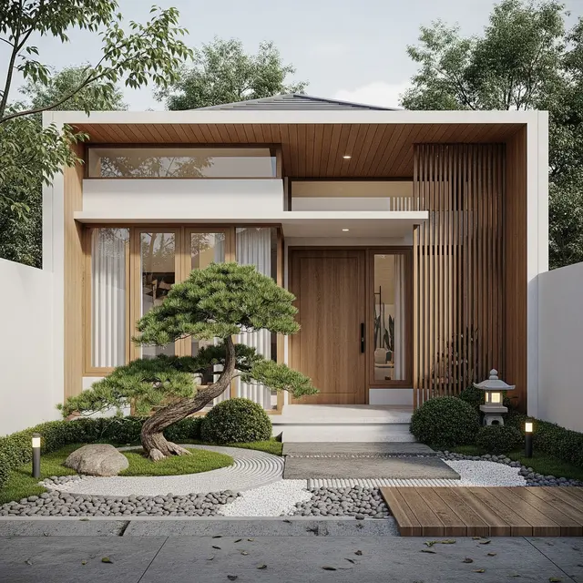 Desain Area Depan Rumah Ala Jepang