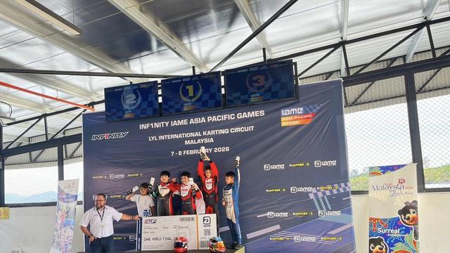Dare Darren dan Konsistensi yang Membentuk Masa Depan Karting Indonesia (Source: Ist.)