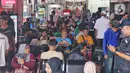 Untuk mengantisipasi lonjakan penumpang, jumlah armada bus yang beroperasi di Terminal Kalideres juga akan mengalami peningkatan signifikan. (Liputan6.com/Angga Yuniar)