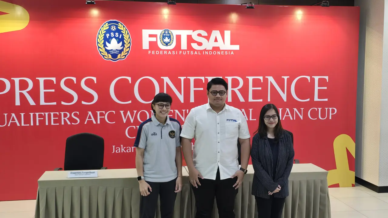 Jumpa pers Kualifikasi Piala Asia Wanita Futsal 2025
