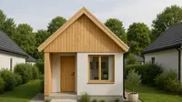 7 Inspirasi Fasad Rumah Tipe 21 dengan Aksen Kayu yang Estetik, Cocok untuk Hunian Tropis Modern