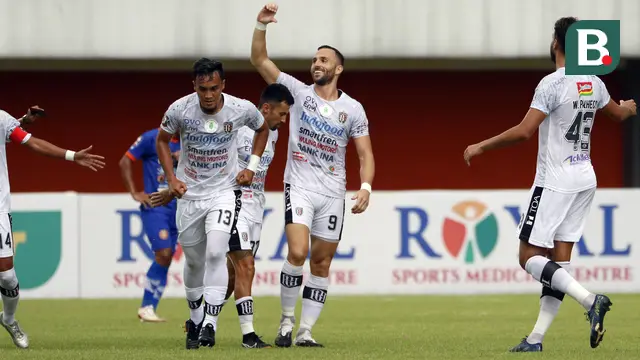 FOTO: Spasojevic dan Rizky Pellu Bawa Bali United Raih 3 Poin di Piala Menpora 2021