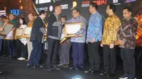 PT Toyota Motor Manufacturing Indonesia menyabet penghargaan National Lighthouse Industry 2024. (TMMIN)