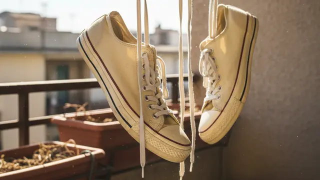 Penyebab Sepatu Menguning