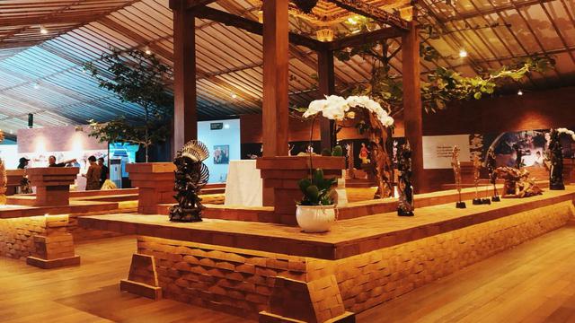 Penampakan Indonesia Pavilion di Bali