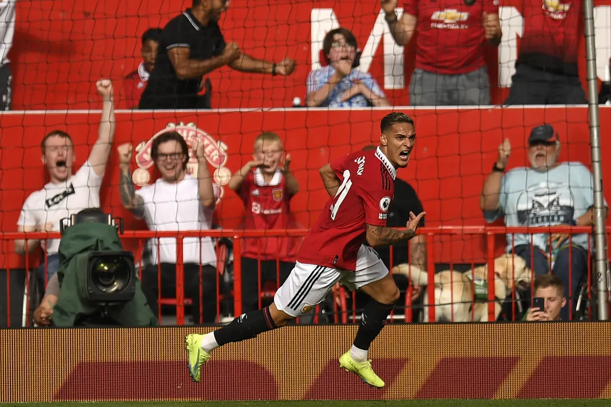 Antony - Manchester United - MU - 4 September 2022