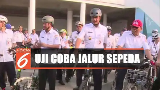 Pemprov DKI Jakarta menargetkan nantinya jalur sepeda di ibu kota akan mencapai total sepanjang 500 kilometer.