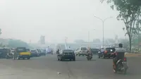 Bencana kabut asap di Riau beberapa waktu lalu akibat kebakaran hutan dan lahan. (Liputan6.com/M Syukur)