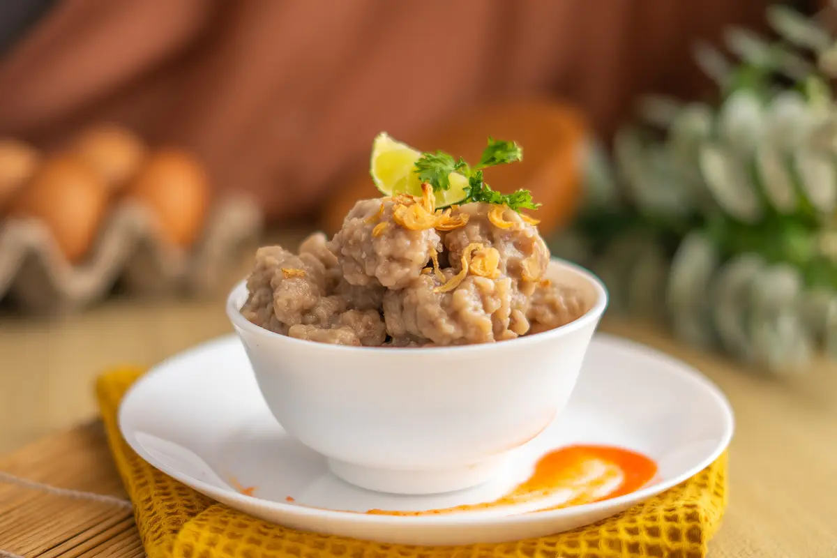 resep bakso kriwil