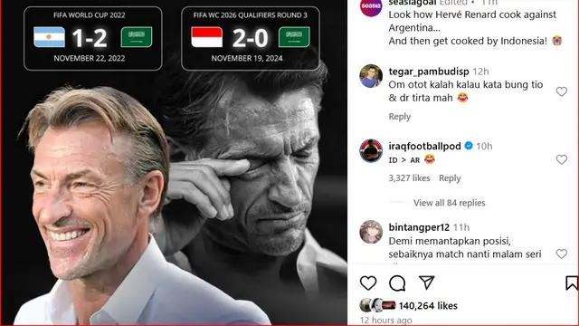 Pelatih Arab Saudi jadi Korban Meme