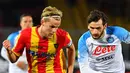 Tim besutan Luciano Spalleti menang 2-1 di Stadion Comunale Via del Mare. (Giovanni Evangelista/LaPresse via AP)
