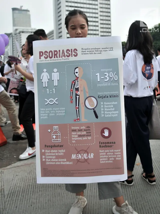 Kampanye World Psoriasis Day 2018