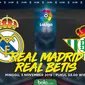 La Liga - Real Madrid Vs Real Betis (Bola.com/Adreansu Titus)