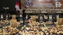 Instalasi seni bertajuk 'Refleksi Reformasi 1998' juga untuk mengingatkan masyarakat luas bahwa ada puluhan bahkan ratusan nyawa melayang untuk lahirnya reformasi sistem politik di Indonesia. (Liputan6.com/Angga Yuniar)