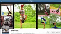 Memukau, Pose Yoga Ibu dan Anak Ini di Instagram