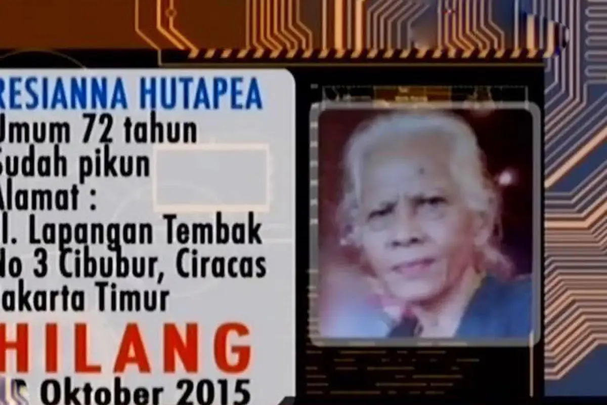 20151219-Orang Hilang Ressiana-Jakarta