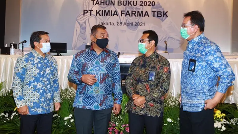 RUPST Tahun Buku 2020 PT Kimia Farma Tbk (KAEF) (Foto: Dok PT Kimia Farma Tbk)