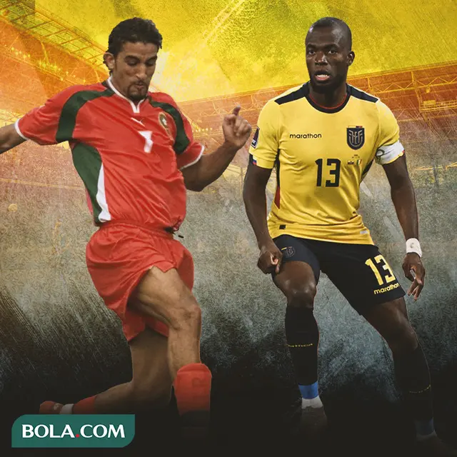 Ilustrasi - Mustapha Hadji dan Enner Valencia