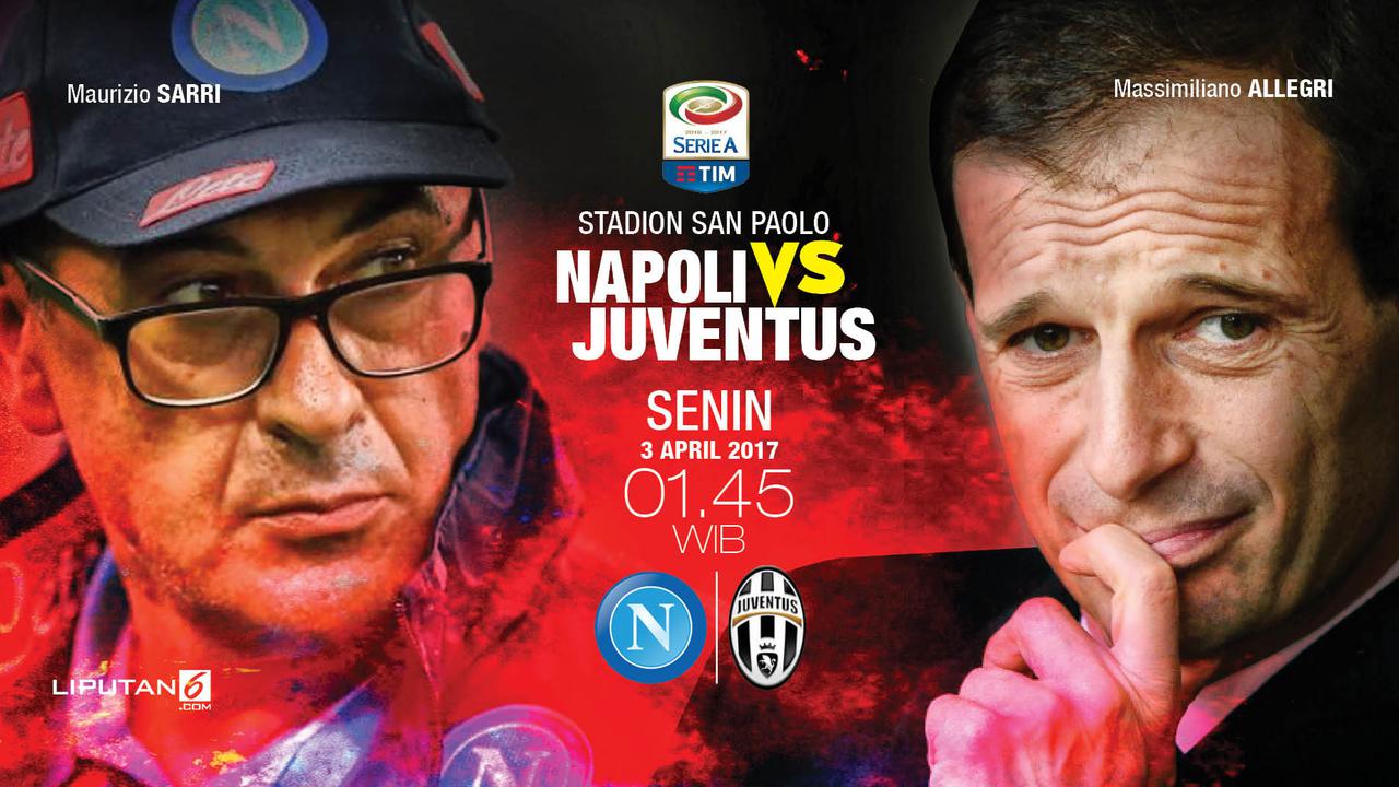 Napoli vs Juventus (Liputan6.com / Abdillah)