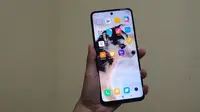 Tampilan Redmi Note 9 Pro yang baru diperkenalkan. (Liputan6.com/Agustin Setyo Wardani)