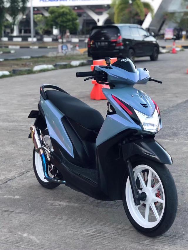 Modifikasi Honda Beat (Instagram/@dhersyy._)