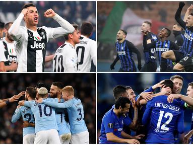 Berikut ini lima klub Eropa yang rajin mengirim pemain nya untuk dipinjamkan. (Foto Kolase AP)