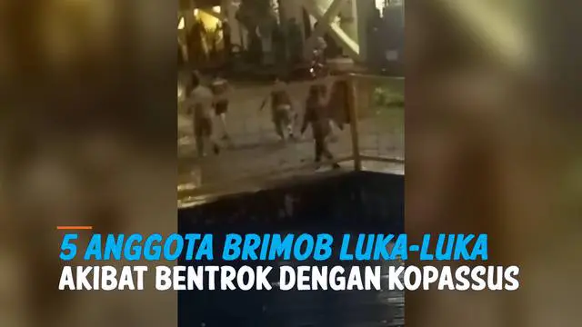 Sebuah video yang menampilkan bentrokan antara personel Satgas Nanggala Kopassus dengan Brimob Polri dari Satgas Amole tengah viral di media sosial. Diketahui, bentrokan ini terjadi di Kabupaten Mimika, Papua dan penyebab bentrokan adlah akibat perse...