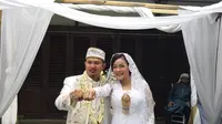 Chef Aiko dan Saugi menikah di Tangerang Selatan, Sabtu, 7 April 2018 (Fajarina Nurin/Liputan6.com)