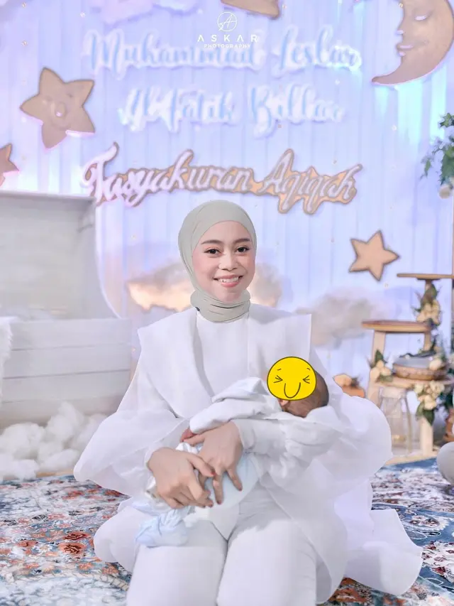 7 Momen Akikah Anak Lesty Kejora dan Rizky Billar, Dihadiri Sejumlah Artis