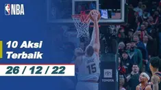 Berita Video, 10 Aksi Terbaik NBA Hari Ini pada Senin (26/12/2022)