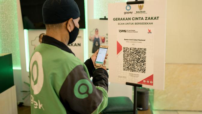 Baznas dan Gopay bekerja sama untuk memaksimalkan penerimaan zakat melalui pembayaran digital (Foto: Gopay).